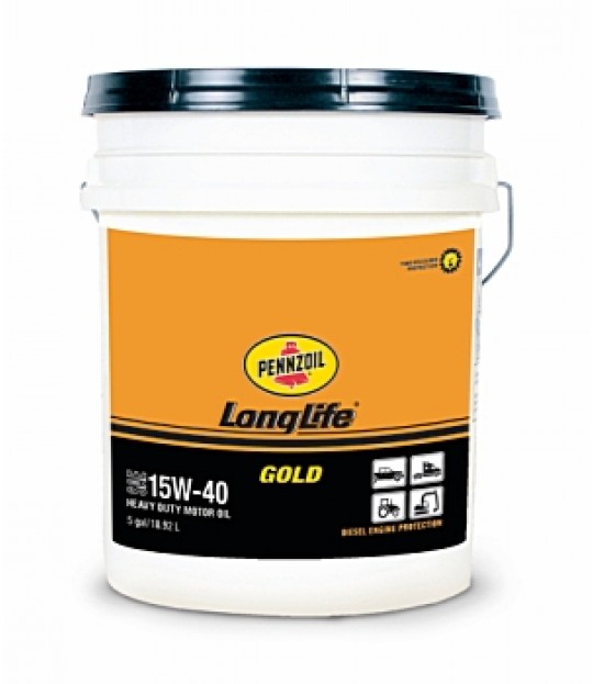 Pennzoil Long-Life Gold 15W-40, 19 ltr.