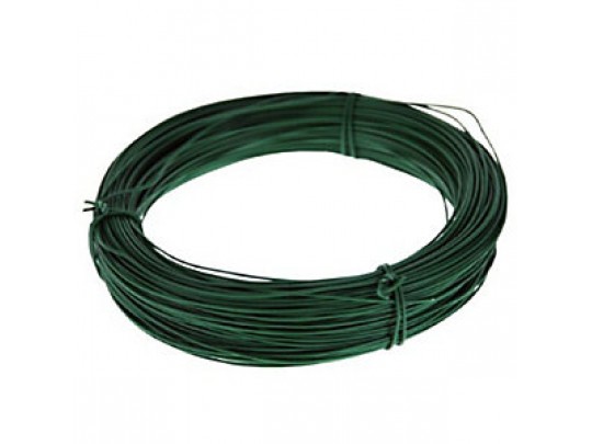 Bendsletråd grønn plastbelagt 2,2/2,7mm, 167 meter, 5 kg
