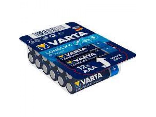 Batteri Varta AAA 12-pakk